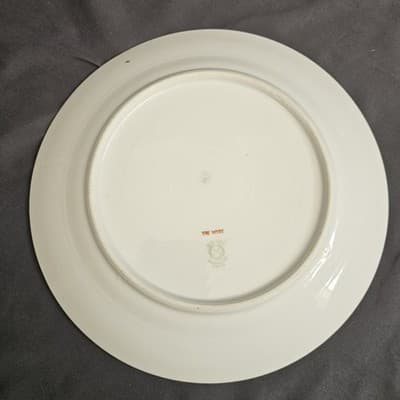 Noritake The Vitry Dinner Plate 10" Nippon Hand Painted Floral Gold Trim Japan - Thumbnail 3