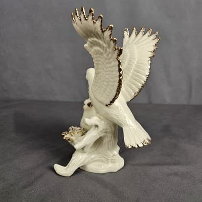 Formalities Baum Bros Love Doves Birds Gold Trim Figurine - Thumbnail 3