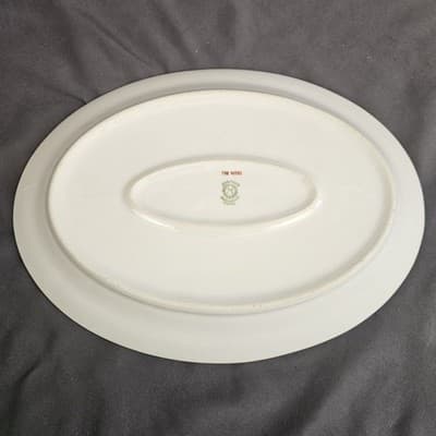 Noritake The Vitry Platter Nippon Hand Painted Floral Gold Trim 8.75" x 11.75" - Thumbnail 3