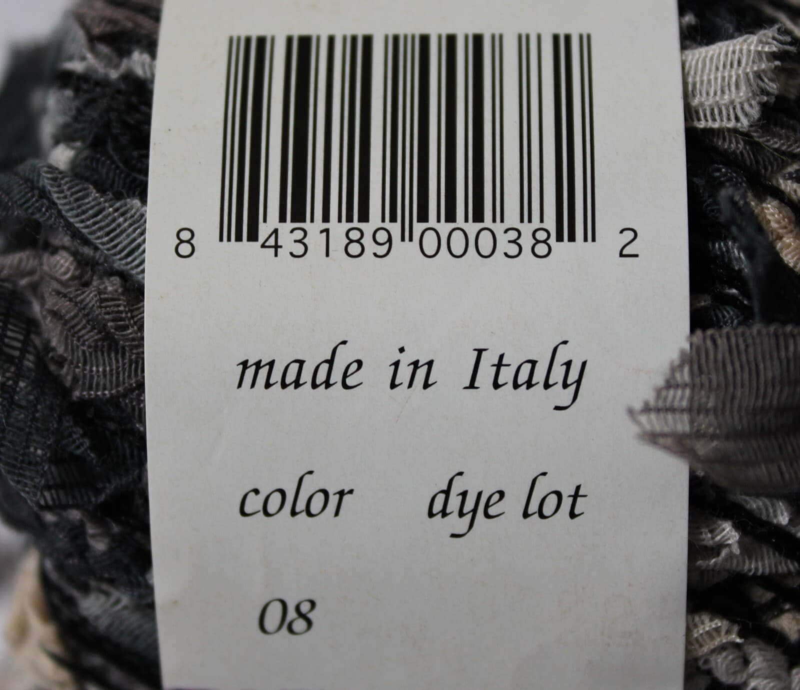 Yarn KFI Streamers Novelty Yarn 25g 54yd Color 08 Multi-Color - Thumbnail 3