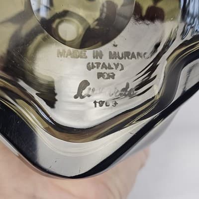 VTG Murano Glass GIROLAMO LUXARDO Cherry Wine Pheasant Topped Decanter, Italy - Thumbnail 7
