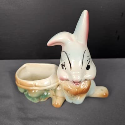 1950s Thumper Rabbit Planter Wall Hanger Walt Disney - Thumbnail 2