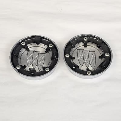 1970s 80s Buick Regal Skylark GS Apollo Mag Center Caps Hubcap Rim Wheel Set/2 - Thumbnail 4