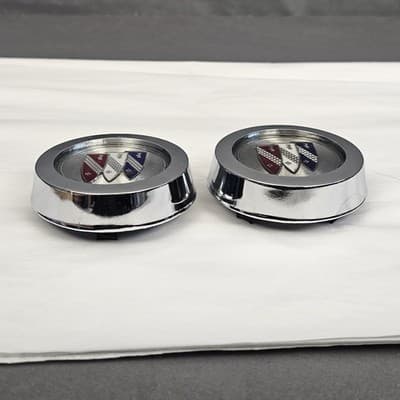 1970s 80s Buick Regal Skylark GS Apollo Mag Center Caps Hubcap Rim Wheel Set/2 - Thumbnail 5
