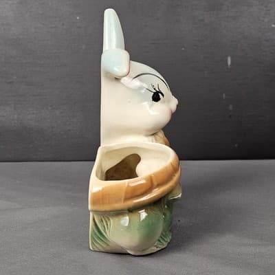 1950s Thumper Rabbit Planter Wall Hanger Walt Disney - Thumbnail 6