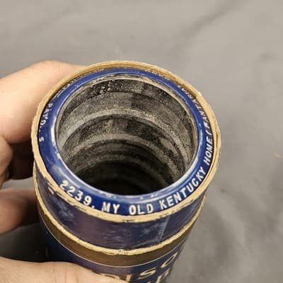 Edison Blue Amberol Record 2239 'My Old Kentucky Home' Fantasia Band w/Paper Ins - Thumbnail 6