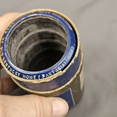 Edison Blue Amberol Record 2239 'My Old Kentucky Home' Fantasia Band w/Paper Ins - Thumbnail 7