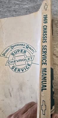 1969 Chevrolet Chassis Shop Service Manual Camaro Corvette Chevelle Nova - Thumbnail 5
