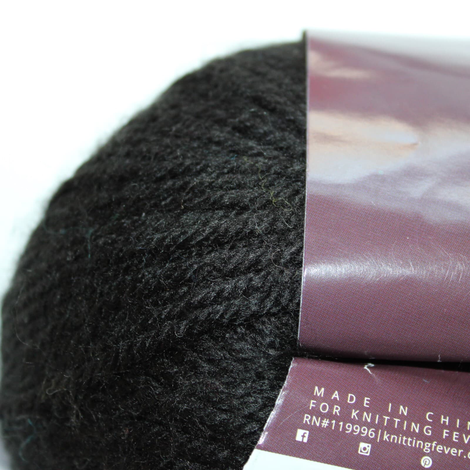 SALE Ella Rae Cozy Soft Chunky Col 219 Deep Space Black Acrylic Wool 3.52oz 131y - Thumbnail 2