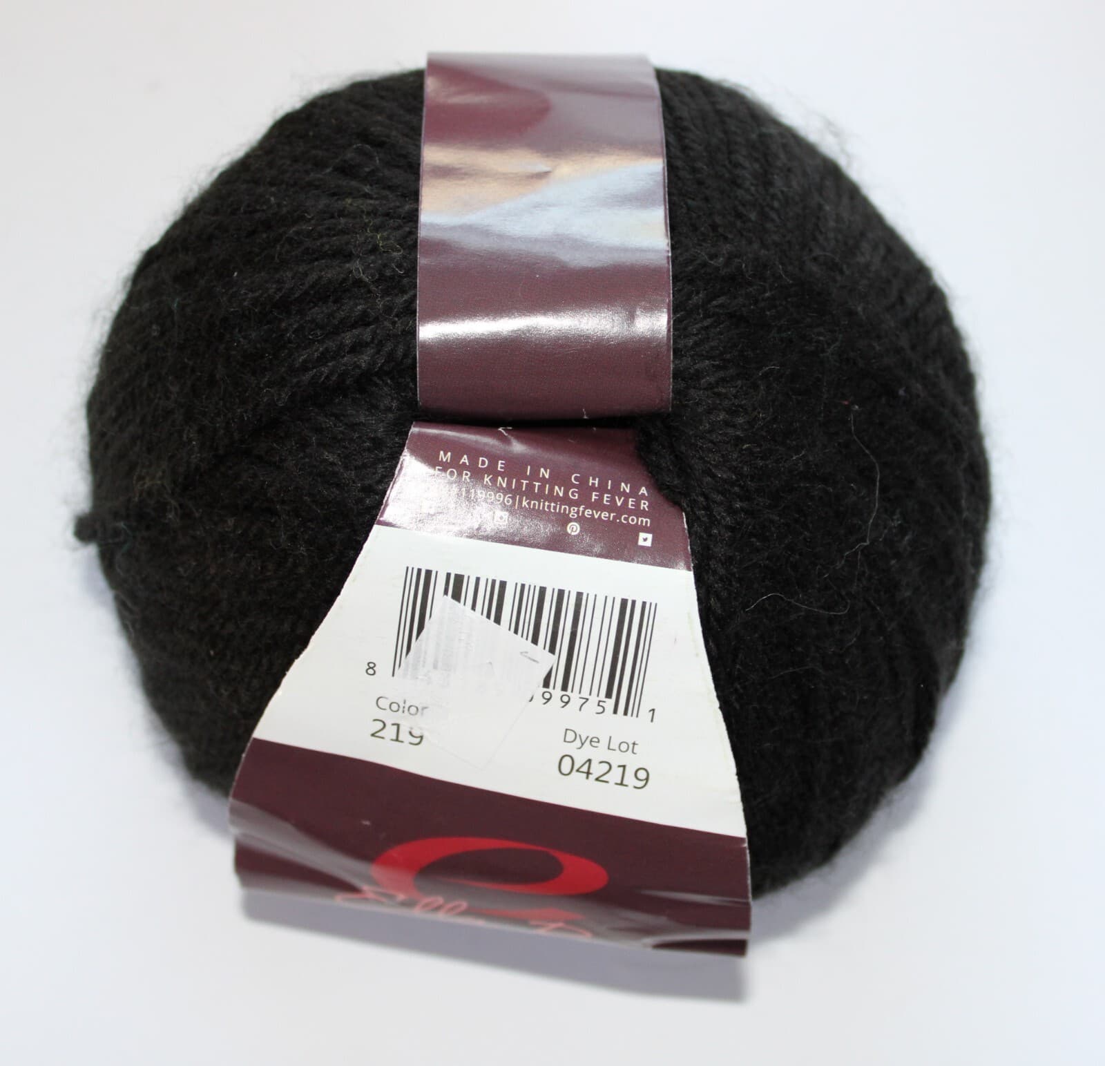 SALE Ella Rae Cozy Soft Chunky Col 219 Deep Space Black Acrylic Wool 3.52oz 131y - Thumbnail 3