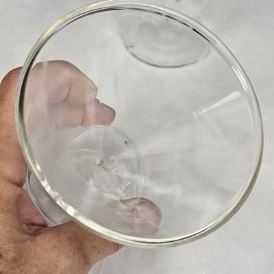 2 Clear Dragon Glassware Double-Walled Stemless Martini Glasses - 7 oz - Thumbnail 5