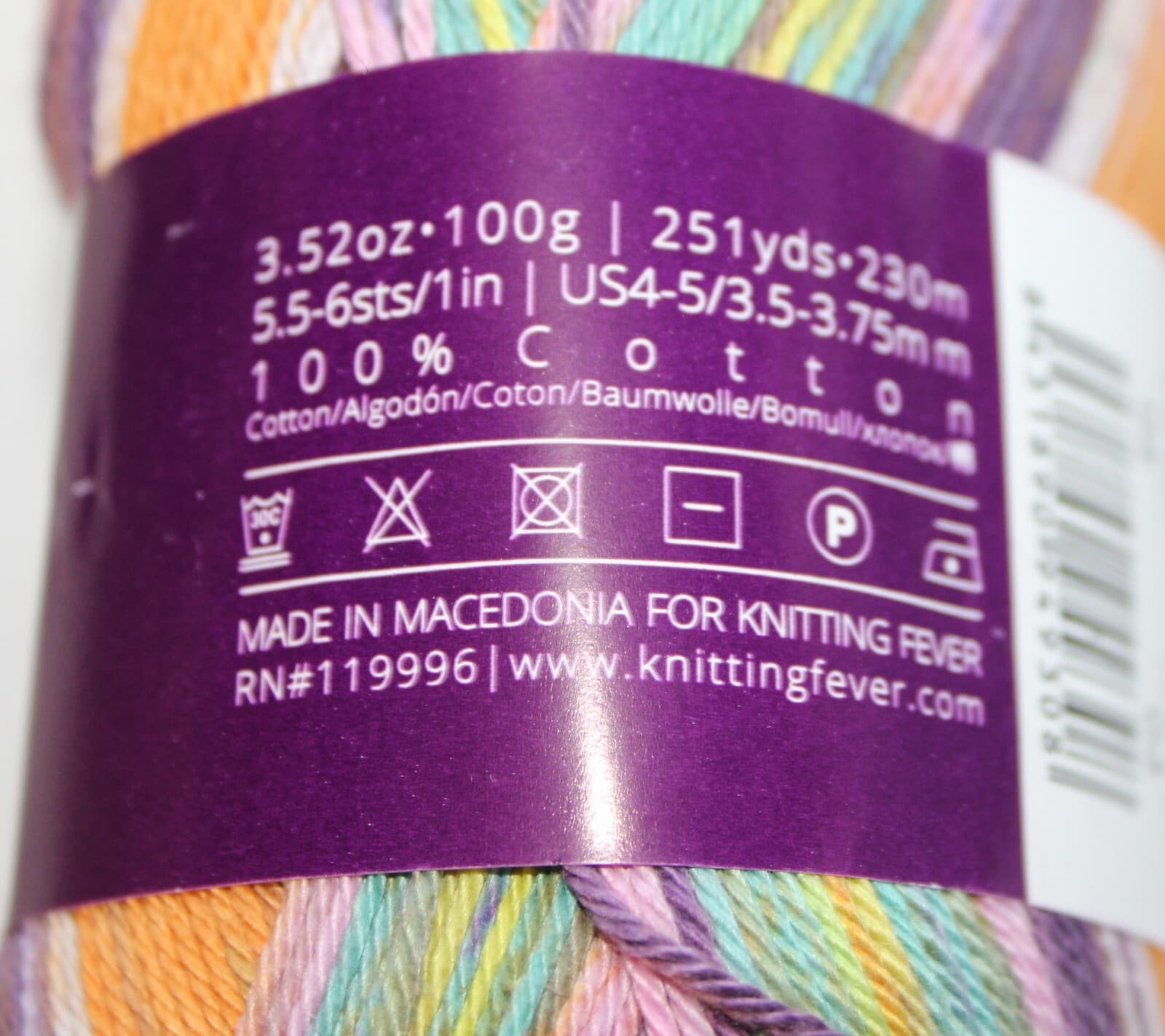 SALE Ella Rae Phoenix DK Prints Pure Mercerized Cotton 100% Cotton 3.52oz 251 y - Thumbnail 3