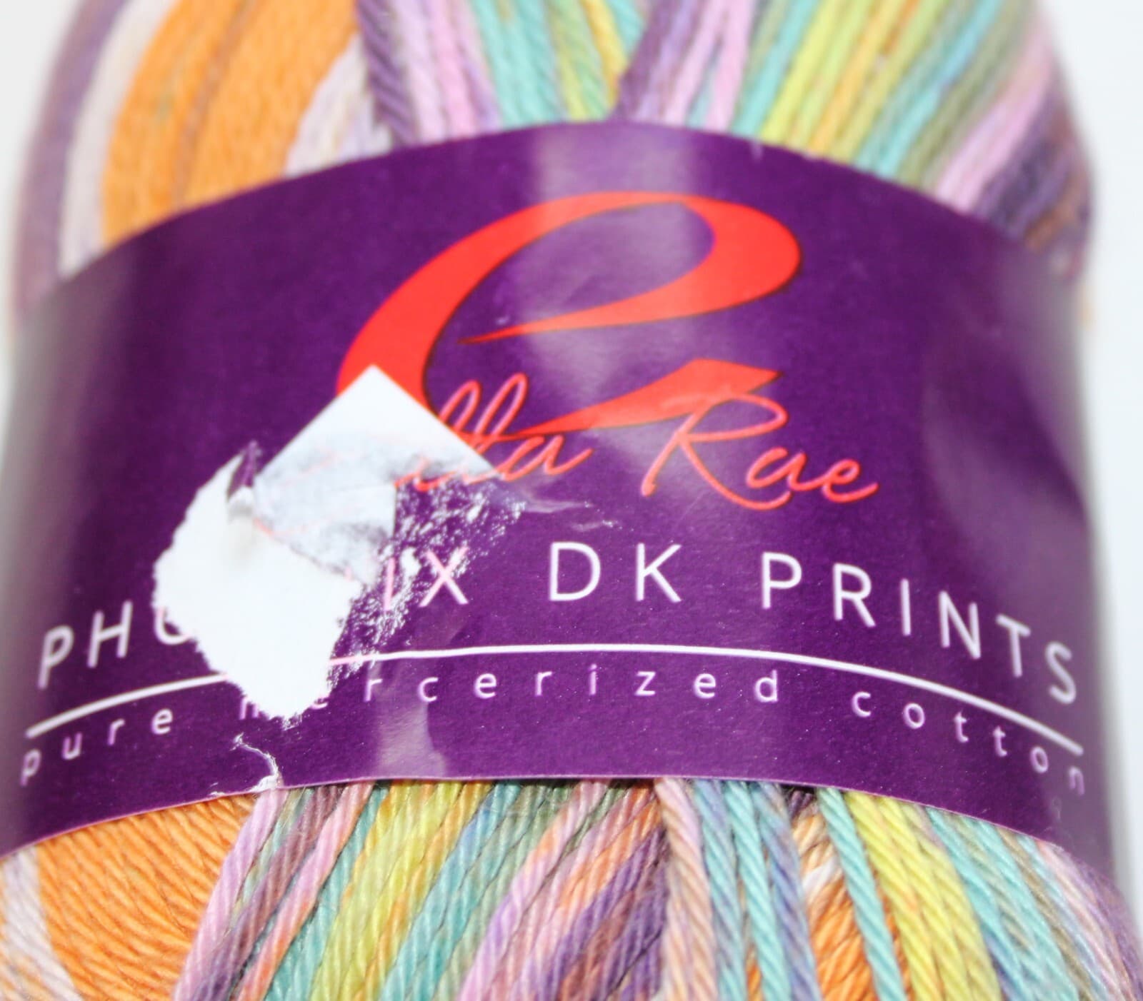SALE Ella Rae Phoenix DK Prints Pure Mercerized Cotton 100% Cotton 3.52oz 251 y - Thumbnail 2