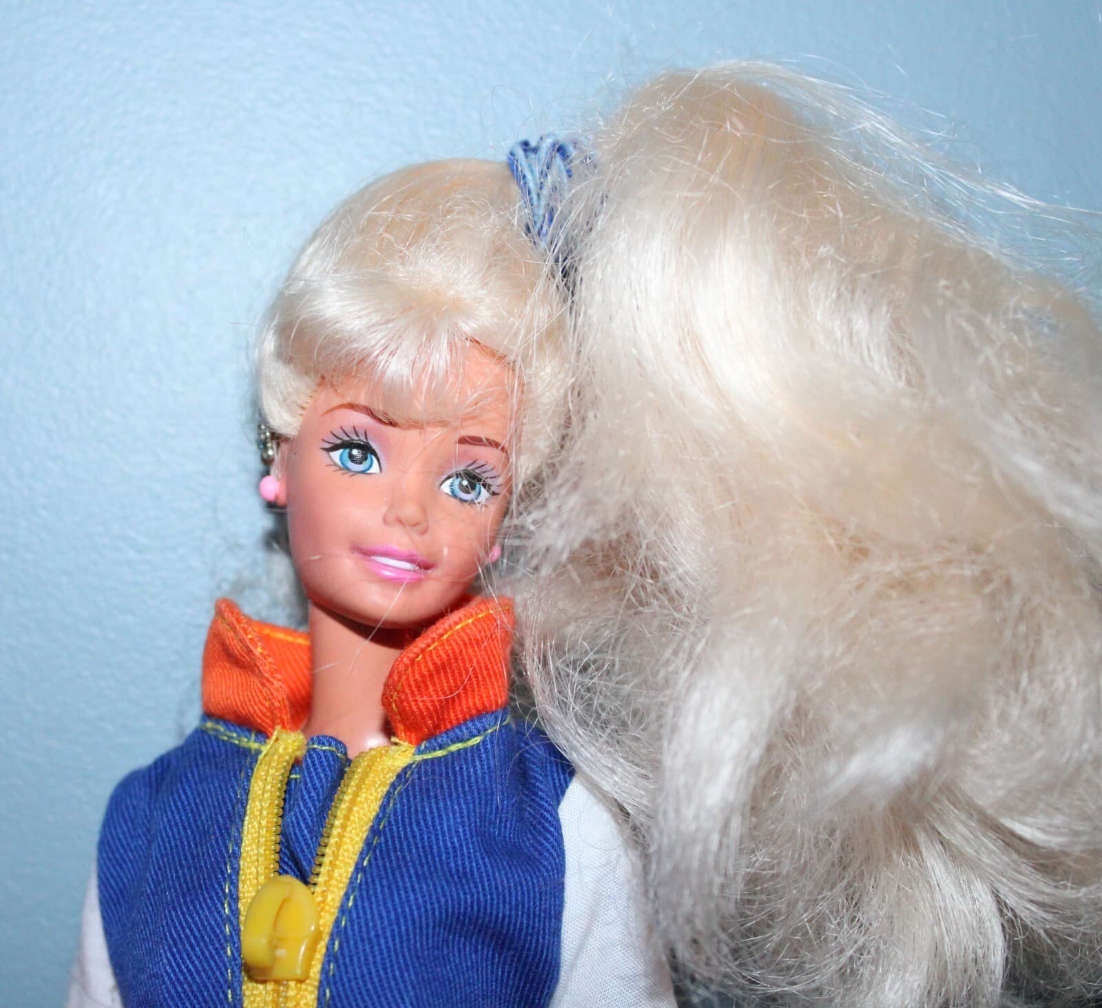 Vintage (2) 1966 Barbie Dolls plus (1) 1968 Ken Doll Dressed Lot of 3 - Thumbnail 2