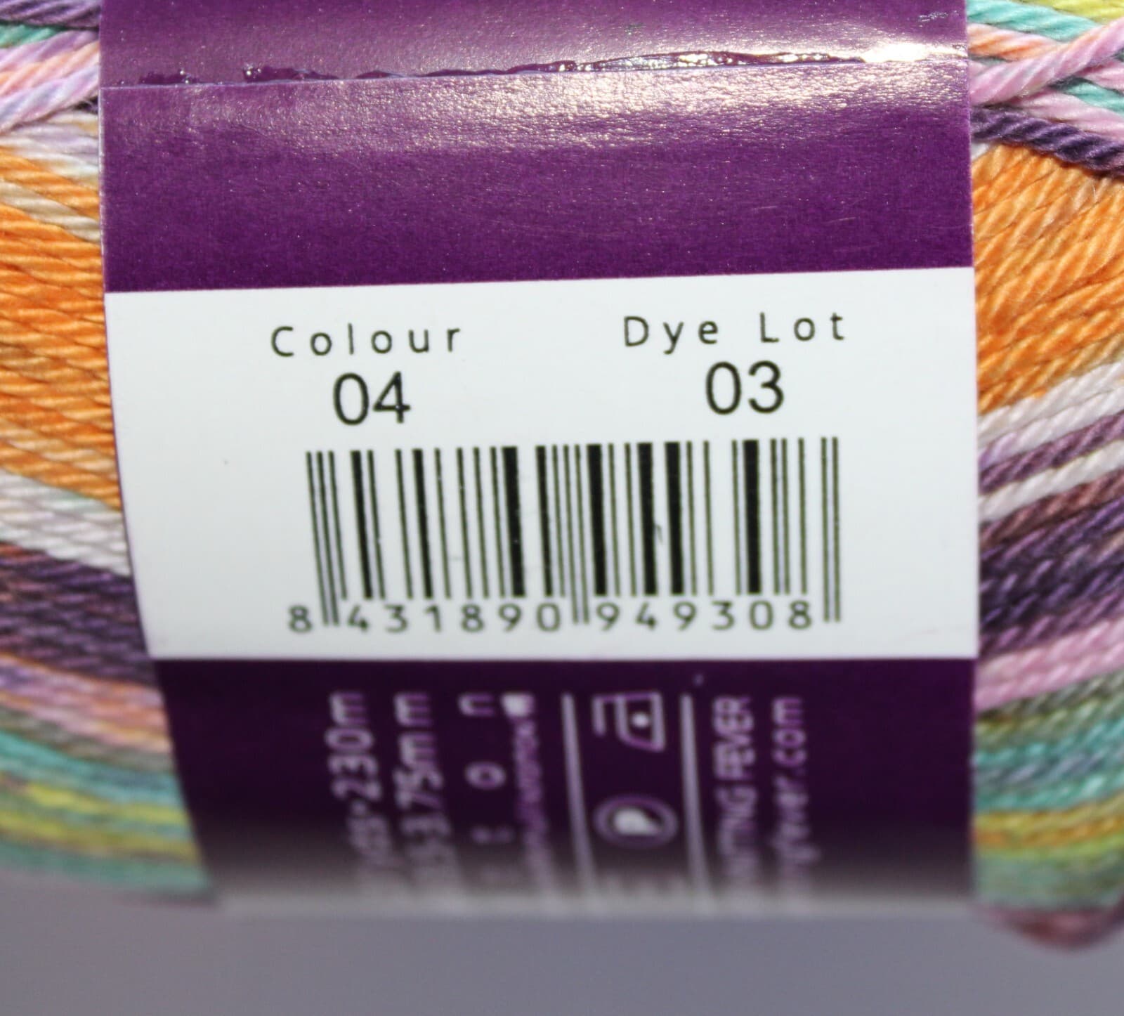 SALE Ella Rae Phoenix DK Prints Pure Mercerized Cotton 100% Cotton 3.52oz 251 y - Thumbnail 4