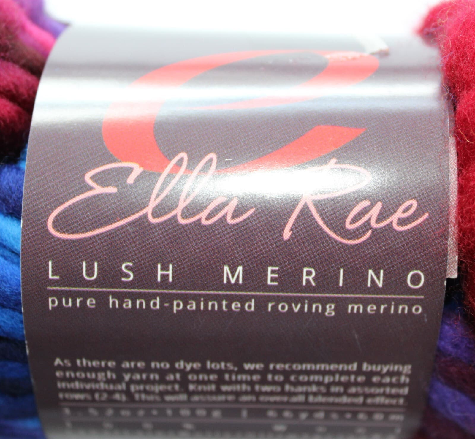 SALE Ella Rae Lush Merino Hand Painted 100% Wool, Col Mix Lush 109 3.5oz, 66yd - Thumbnail 2