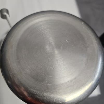 Vintage Flint Double Pot Coffee Perculator Stovetop w Lid and Press #174, 8 cup - Thumbnail 14