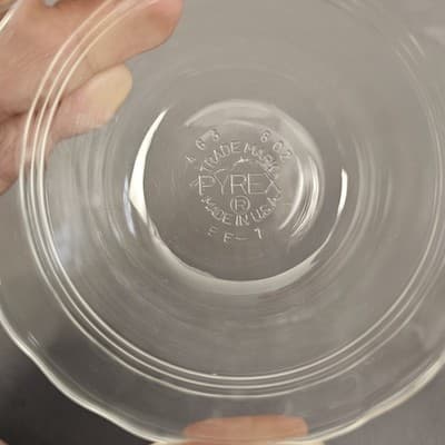 6 PYREX #463 Glass Custard Ramekin Cups 5-oz 175ml USA 2 Inch Tall 3.75" Wide - Thumbnail 6