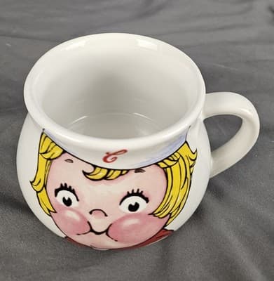 HOUSTON HARVEST 1998 Campbell Soup Mug Cup Bowl w/ Handle14 OZ 2-Sided Graphics - Thumbnail 2