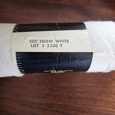 Brunswick Pomfret Mark II 4 ply Sport Yarn Snow White 100% Pure Virgin Wool 2oz - Thumbnail 5