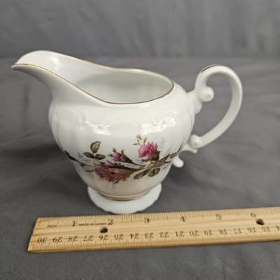 Royal Rose Fine China Creamer Japan Roses - Thumbnail 7