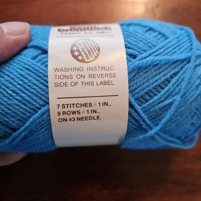 Brunswick Bambini Baby Yarn Azure 80% Acrylic, 20% Nylon 1.4oz, US3 - Thumbnail 4