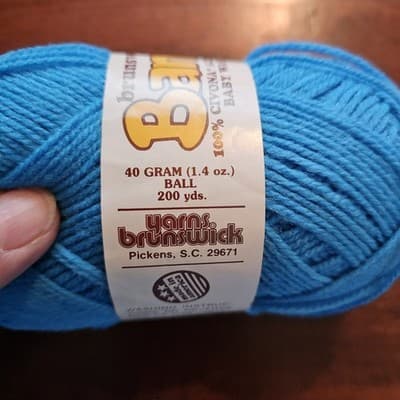Brunswick Bambini Baby Yarn Azure 80% Acrylic, 20% Nylon 1.4oz, US3 - Thumbnail 5