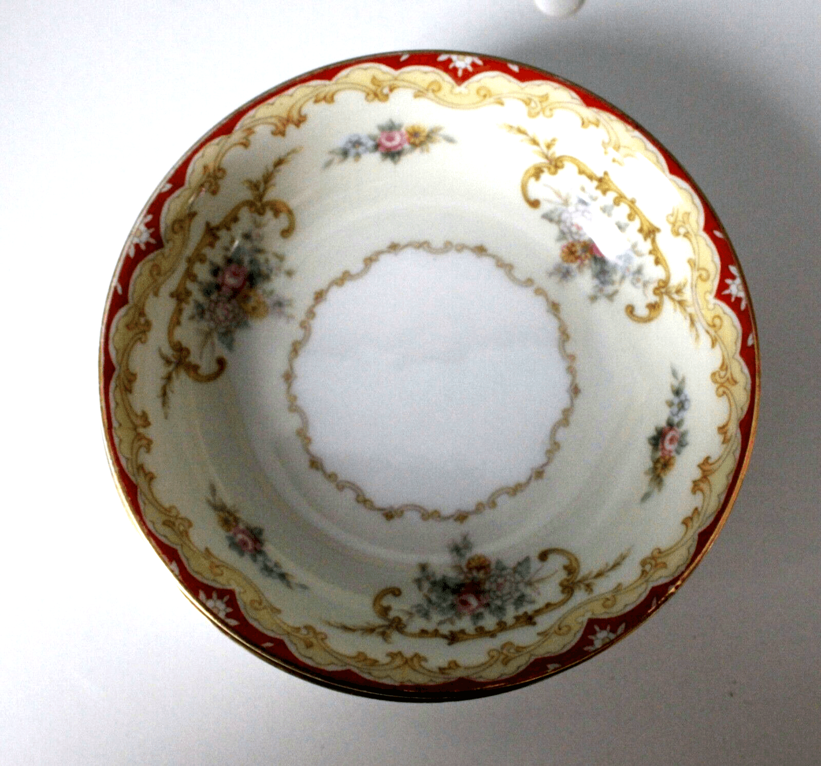 Vintage Noritake Fine China Oradell 588 5" Small Bowls Set of 2 Gold Trim - Thumbnail 4