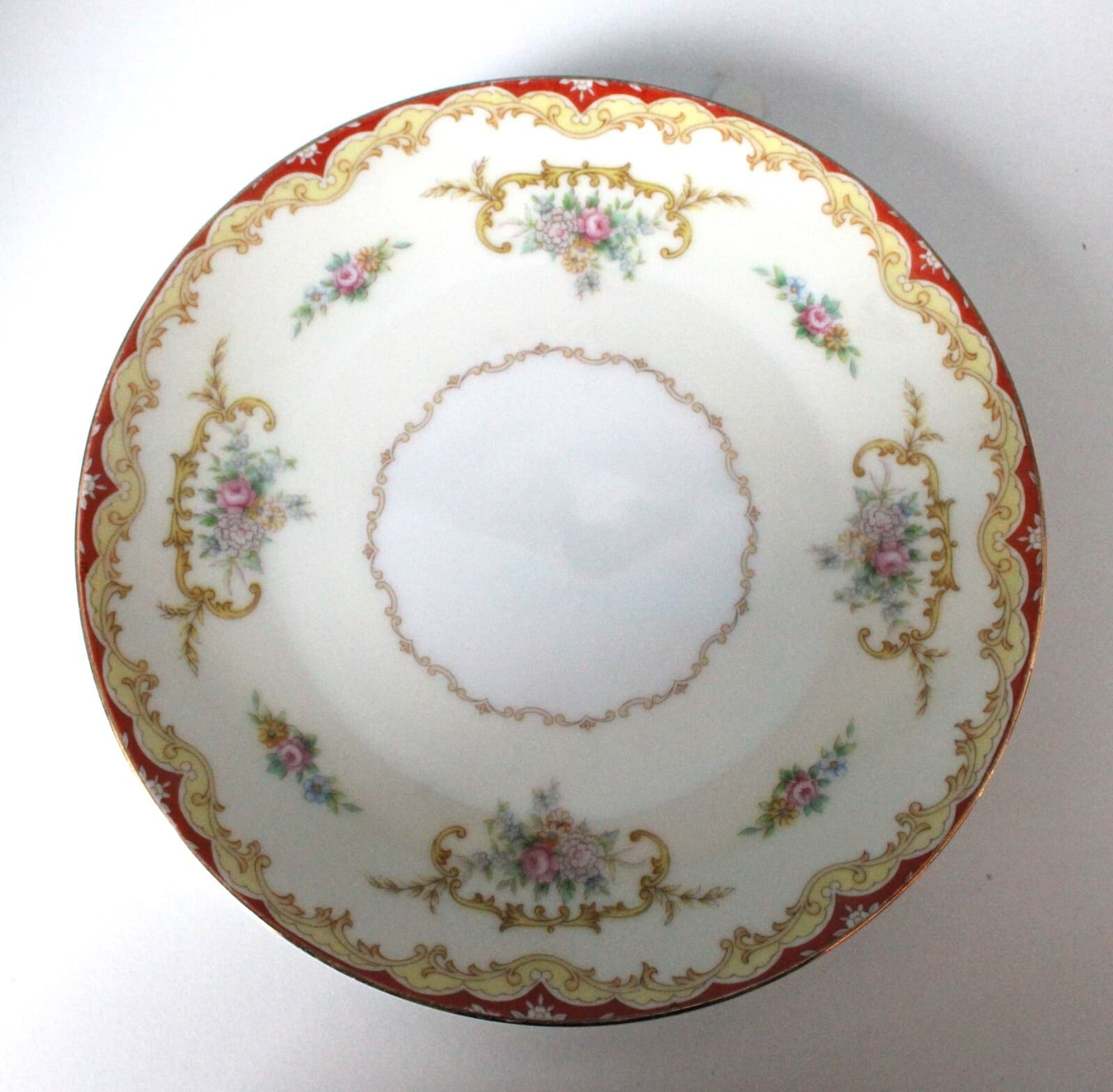 Vintage Noritake Fine China Oradell 588 7.25" Plates Set of 2 Gold Trim - Thumbnail 3