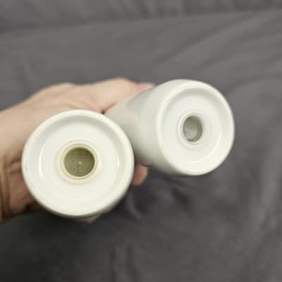 Crown Victoria Lovelace Salt & Pepper Shakers Fine China Japan - Thumbnail 5