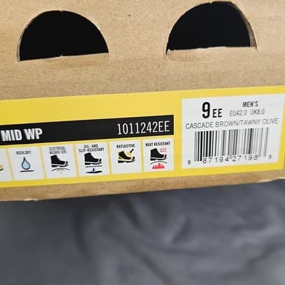 Keen Braddock Size 9EE Mid-Ankle Waterproof Steel Toe Work Boots Men's 1011424EE - Thumbnail 11