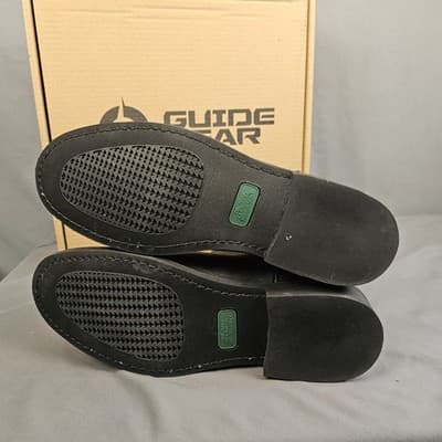 Guide Gear Boots Men's Size 9.5D GG Roper Boot WP Black #738405 Ortholite - Thumbnail 3