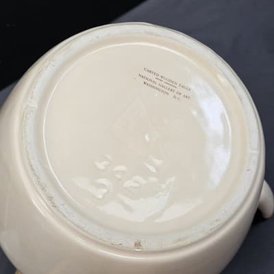 McCoy Pottery The Spirit of Seventy-Six 342 Bicentennial Bean Pot 1976 USA 2.5qt - Thumbnail 9