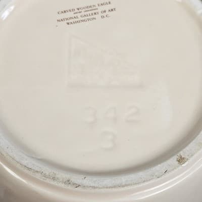 McCoy Pottery The Spirit of Seventy-Six 342 Bicentennial Bean Pot 1976 USA 2.5qt - Thumbnail 12