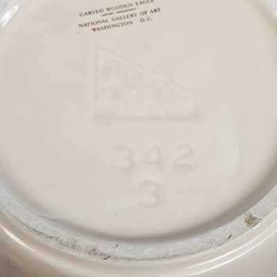 McCoy Pottery The Spirit of Seventy-Six 342 Bicentennial Bean Pot 1976 USA 2.5qt - Thumbnail 11