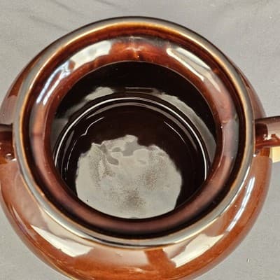 McCoy Pottery The Spirit of Seventy-Six 342 Bicentennial Bean Pot 1976 USA 2.5qt - Thumbnail 7