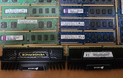 Lot of 27, 1 lb Computer Laptop RAM Memory Gold Scrap Recovery - Thumbnail 4