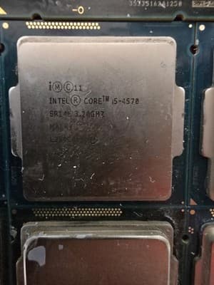 MIXED LOT OF 12 INTEL CORE PROCESSORS UNTESTED SCRAP RECOVERY - Thumbnail 10