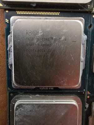 MIXED LOT OF 12 INTEL CORE PROCESSORS UNTESTED SCRAP RECOVERY - Thumbnail 11