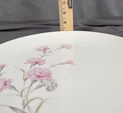 Vintage Royal Court Carnation Large 11 1/2 Inch Serving Platter - Thumbnail 2