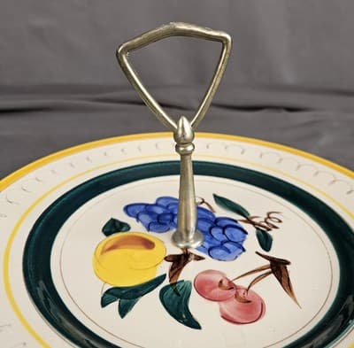Stangl Pottery Fruit Serving, Dessert Trays, Single Tier - Thumbnail 4