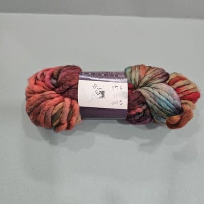 Ella Rae Yarn Lush Merino Mix Lush 112, Hand Painted 3.52oz, 66yd Wool S Bulky - Thumbnail 2