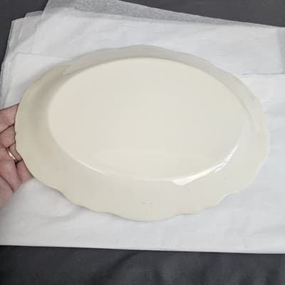 Vintage Homer Laughlin Virginia Rose 11.25 x 8.25 Serving Platter USA - Thumbnail 5