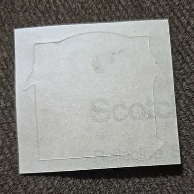 Vintage Joy Manufacturing “There’s Pride in Joy” Decal – Unused Sticker - Thumbnail 2