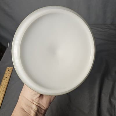 1950s Vintage Federal Glass Mesa Pattern Grease Jar, Great Condition USA - Thumbnail 4