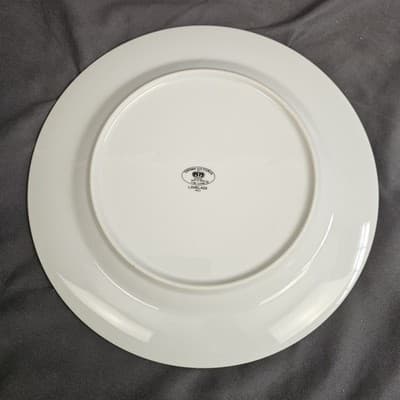 2 Pc Crown Victoria Lovelace Dinner Plates 10 1/4" Fine China of Japan - Thumbnail 5