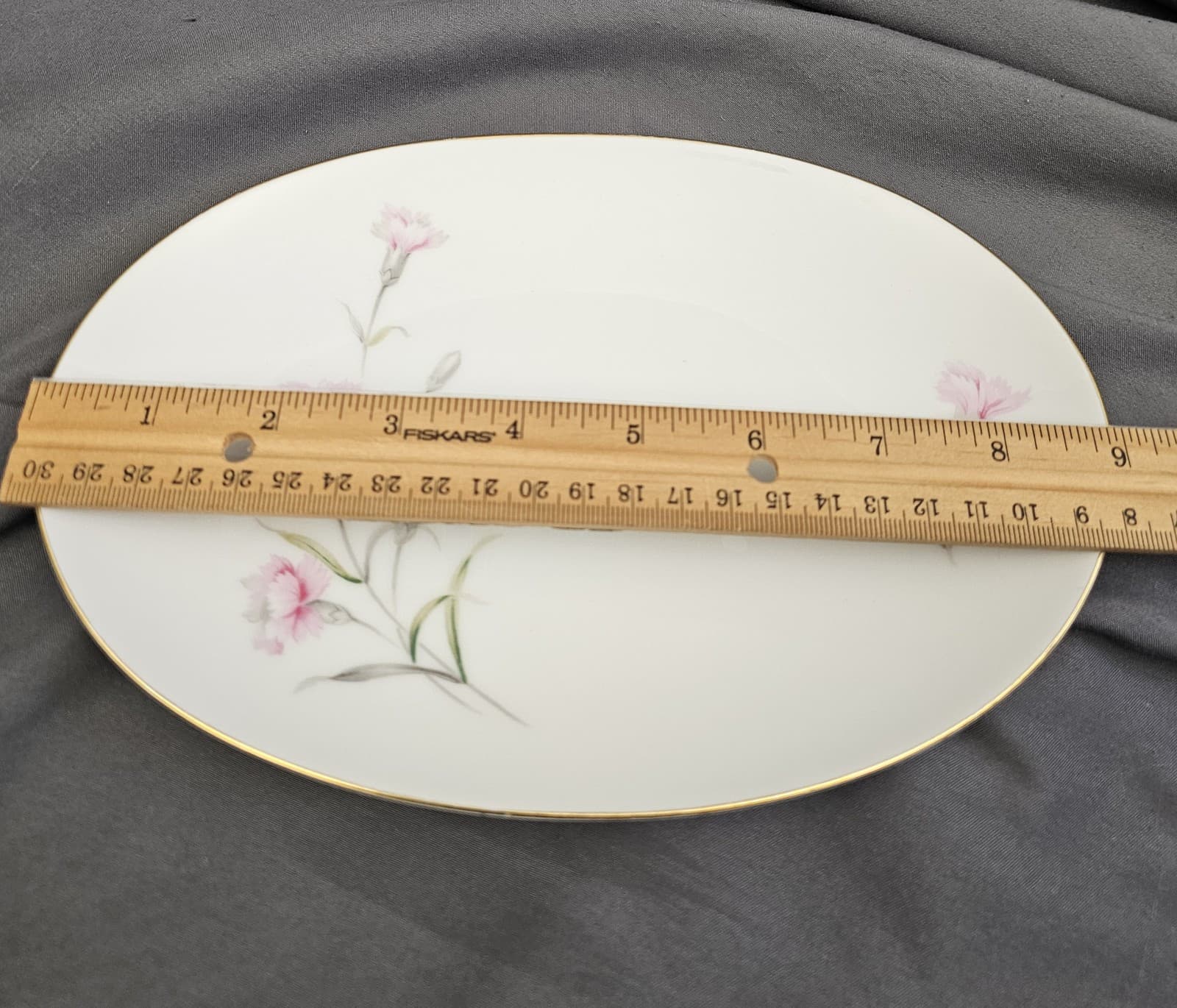 Royal Court China Carnation, Gravy Boat and Plate Excellent - Thumbnail 6