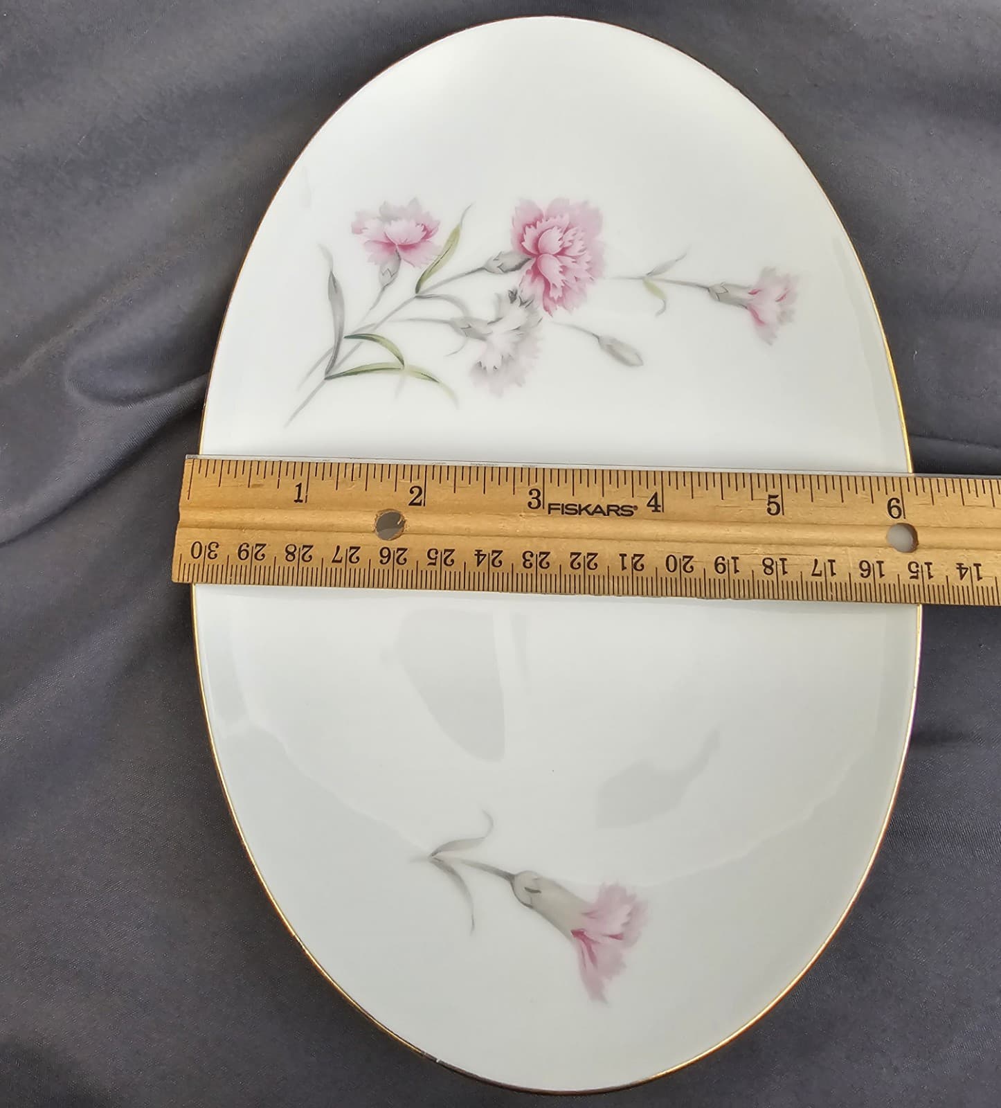 Royal Court China Carnation, Gravy Boat and Plate Excellent - Thumbnail 7