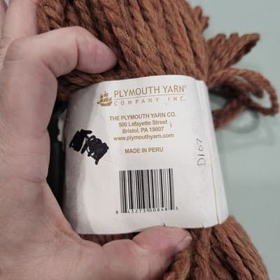 Plymouth Yarns Baby Alpaca Grande Col 600 Tan 100% Baby Alpaca 100g, 110yd - Thumbnail 3