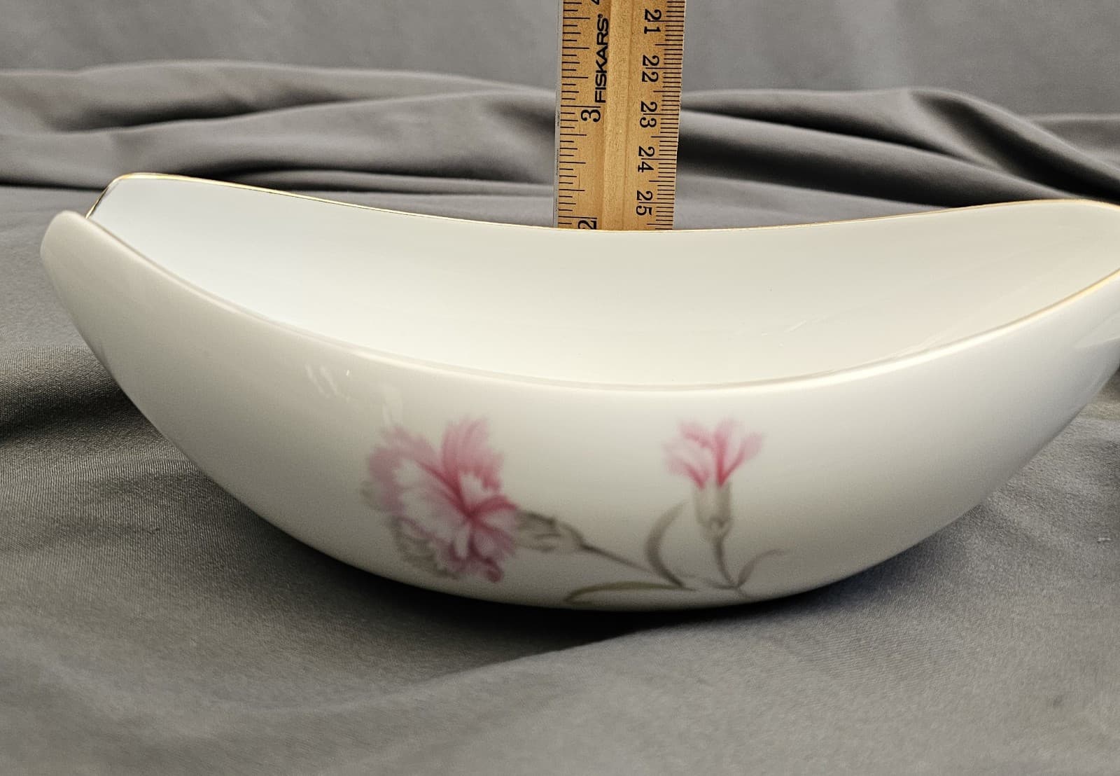 Royal Court China Carnation, Gravy Boat and Plate Excellent - Thumbnail 8